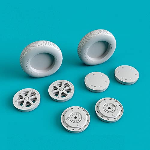 Reskit RS32-0335 - 1/32 F4F/FM-2 Wildcat Wheels Set Type 2 (Weighted) Aircraft
