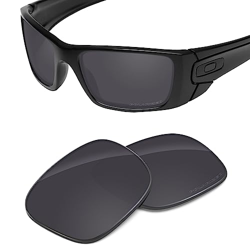 Image of Performance Replacement Lenses Compatible with Oakley Fuel Cell OO9096 Polarized, UV Protection, Anti-Scratch