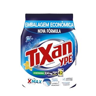 Ypê Lava Roupas em Pó Tixan Primavera Sachê 2,4Kg