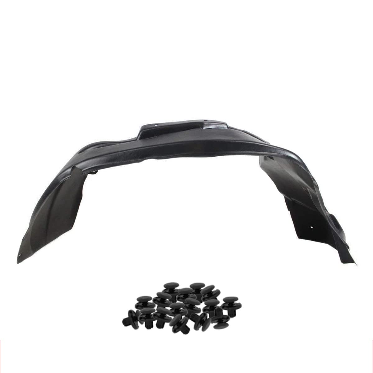 Parts N Go Fender Liner w/Clips for 2007-2010 Patriot Front Left Driver Side CH1248134 5116245AF