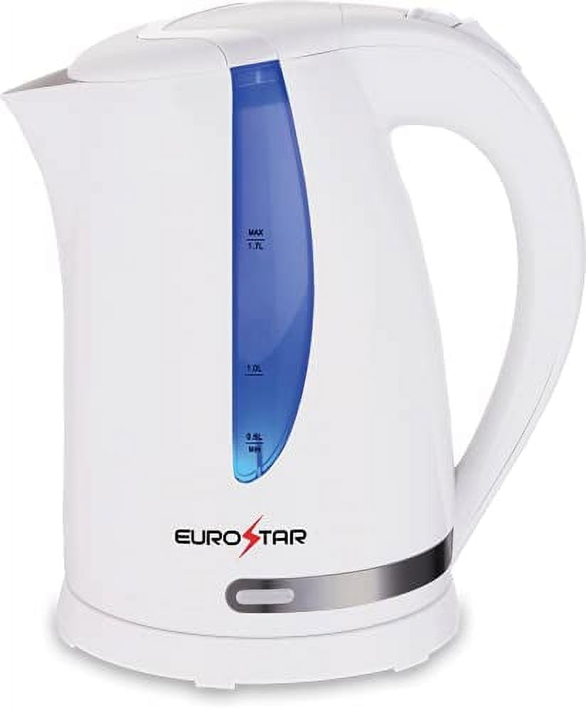 EUROSTAR EKP77BK 1.7L Electric Kettle, Black