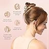 Kitsch Metal Hair Clips for Women - Durable & Elegant Metal Claw Clips, Perfect for Everyday Use & Special Occasions | Ideal Gifts for Women - Gold, 1 Pc #2
