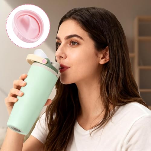 4 Pcs Silicone Replacement Stopper for Owala FreeSip Sway 30 oz 40 oz, Water Bottle Top Lid Seal Gasket, Leak-Proof, BPA-Free Accessories, Pink - image 7
