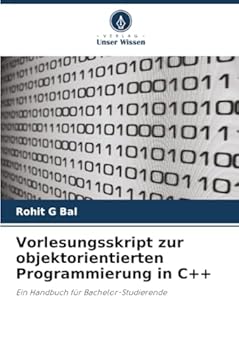Vorlesungsskript zur objektorientierten Programmierung in C++