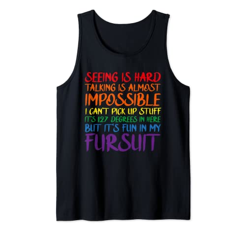 Cool Furry Design for Funny Furries Fun in my Fursuit Camiseta sin Mangas