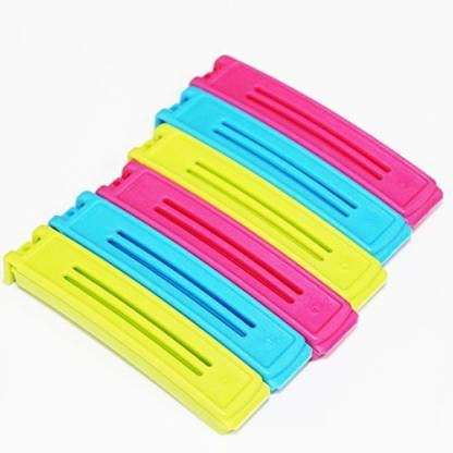 Jamboree 18 Pieces Plastic Food Snack Bag Pouch Clip Sealer to Keep Food Fresh Home Kitchen Camping Snack Seal Seal Bag Clip (Multicolor) | Pouch Clip Sealer (Set of 18, Multicolor)-image-21