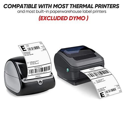 Pacific Mailer 4\" x 6\" Thermal Labels Direct Shipping Labels for Thermal Label Printer Perforated and Strong Adhesive Pack of 500 - Thumbnail 3
