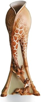 Franz Porcelain Endless Beauty giraffe large ornamental stand Limited Edition 2,000