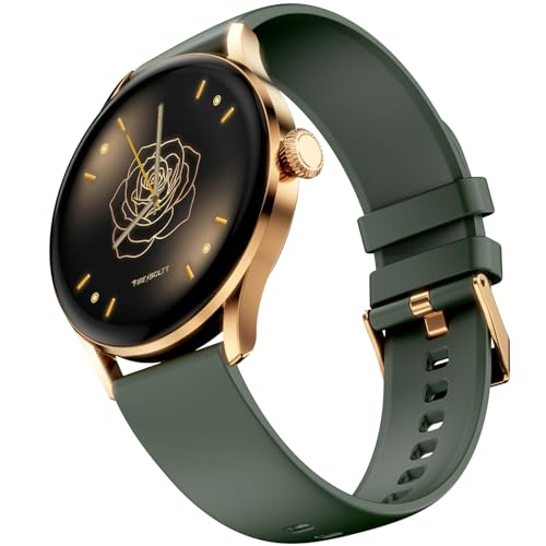 Fire-Boltt Glitz Women Smart Watch with 1.19” AMOLED Display, Bluetooth Calling, Rotating Crown, Always On...