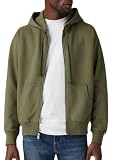 Levi's Authentic Full Zip Moss Olive Garment Dy