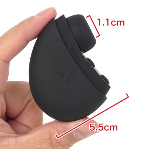 ポケットクン２ 吸引 吸うやつ クリ ハンディローター 10種+2種強弱 生活防水 (ホワイト) - 画像2