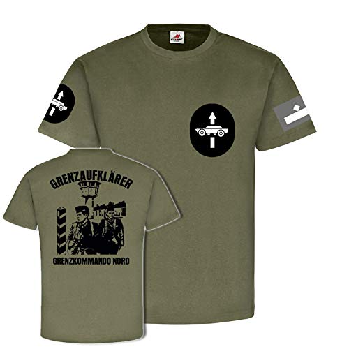 T-shirt Feldwebel 20192 original Grenzaufklärer vert XL coton historique