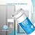 AQUA CREST XWF NSF Certified Refrigerator Water Filter, Compatible with GE XWF, 5 Filters (Packaging may vary)