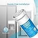 AQUA CREST XWF Replacement for GE® XWF, NSF Certified Refrigerator Water Filter, 3 Filters (Not XWFE®)