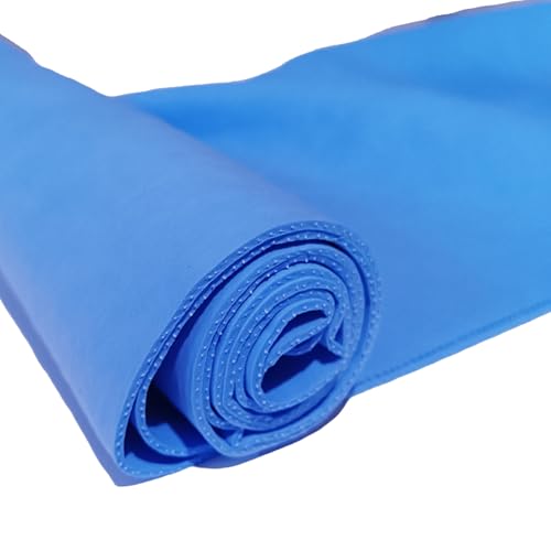 Image of Quick-Dry Dog Towels Cat Towels - Dries Cats Dogs Fast - Easy to Wring Out & Reuse Shammy Bath Towels 1PCS Blue Suitable for Pets Dogs Cats (S 17 * 13inch Small cat)