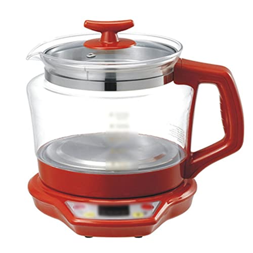 Heißwasserspender für Küche, elektrischer Wasserkocher, Glas, Haushalt, multifunktional, automatisch, 2 l, große Kapazität, 1000 W, schnelles Aufheizen, Familie, Wohnzimmer, Hotel, Büro (B)