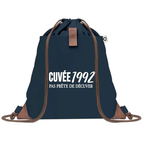 Sac à dos bleu avec pochette pour éviter de perdre vos affaires