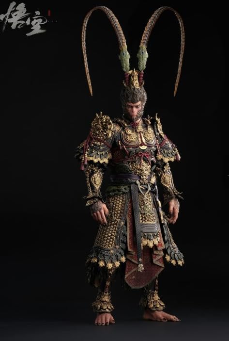 Amazon | [AC]INART-《ダーク神話：悟空》-黄金鎧 1/6 可動 アクション