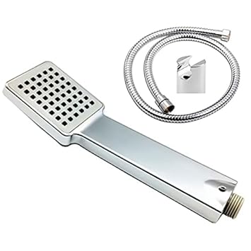 ZAP BX009 ABS Handheld High Pressure Shower ( With Screws ) Handheld Shower Head (With Hose Pipe)