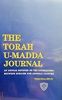 The Torah U'Madda Journal:Volume Eleven 2002-03 B000LI2ENM Book Cover