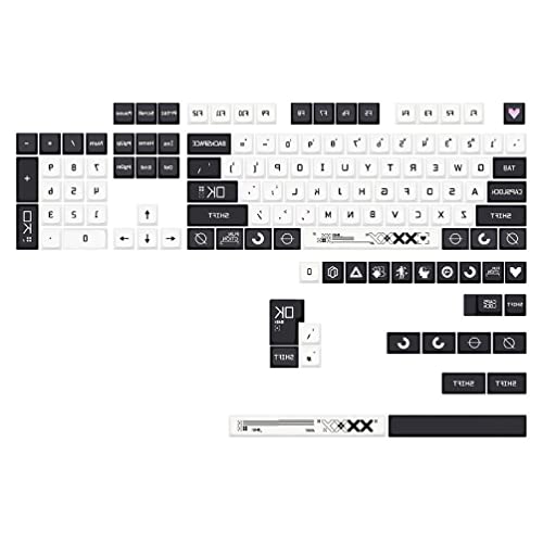 Touches PBT Profil XDA DYE-SUB set 128 touches pour switch MX