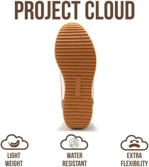 Project Cloud Fashion Sneakers for Women 2026 – Lightweight Lace-Up Shoes for Women with Memory Foam Insoles – Trendy Womens Shoes – Non-Slip, Comfortable Womens Sneakers (Madison) - Image 5