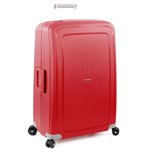 Samsonite S'Cure - Spinner XL Valise, 81 cm, 138 L, Rouge (Crimson Red)