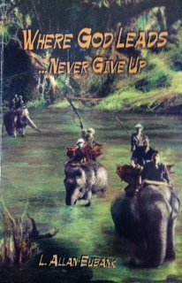 Paperback Where God Leads . . . Never Give Up Book