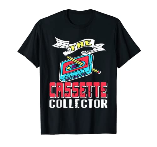 The CASSETTE Collector Retro Cool Collection Regalo Camiseta