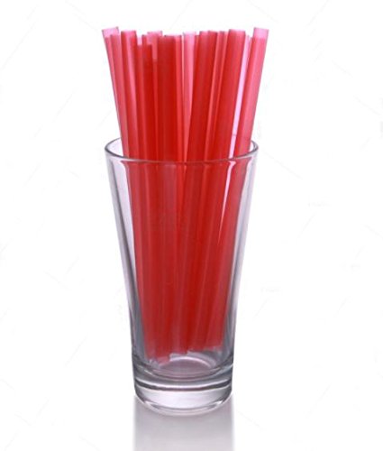 Pitillos BarConic® Jumbo Rojos 6 pulg. Pack 300 miniatura 1