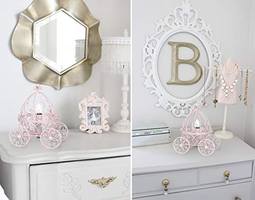 Grandview Gallery Princess Table Lamp - Pretty Carriage Lamp For Little Girls Fairy Or Cinderella Themed Bedroom, Pink #TOP1