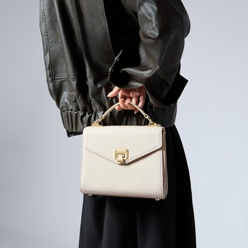 VICTORIA HYDE Women's Top Handle Handbag, Satchel Purses, Square Crossbody Bags - Image 4