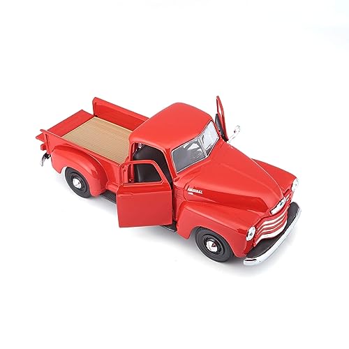 Maisto 1:25 Chevrolet 3100 Pickup 1950 Rojo miniatura 4