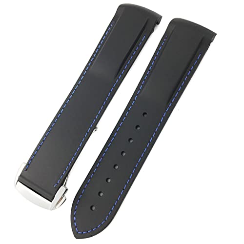 Bracelet de montre silicone idéal pour la plongée marine avec Omega Seamaster Diver 300