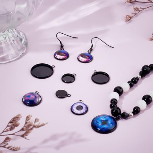Cabochons vierges en acier inoxydable durable pour des finitions de bijoux impeccables - 4