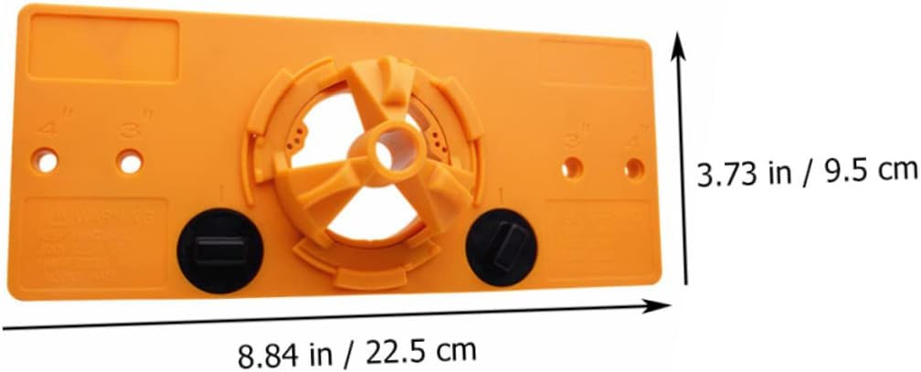 Holibanna 1set Hinge Drilling Tool Kit for Woodworking Accurate Installation Guide for Cabinets and Doors Essential Woodworking Accessory for Efficient Projects