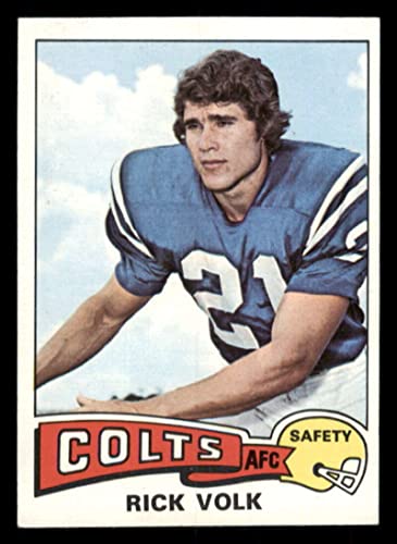 1975 Topps #30 Rick Volk Baltimore Colts (Football Card) VG/EX Colts Michigan