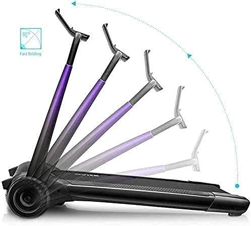 Image of Folding Treadmill Electric Motorized Running Machine w /Incline LCD Display Easy Assembly for Home /Office Use