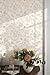 Simon&Siff Blue and Cream Wallpaper Peel and Stick Vintage Floral Birds Contact Paper Removable Self Adhesive Wall Paper for Bedroom Cabinets Decor 120
