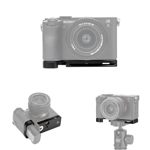 Poignée Sony A7CII JJC avec compartiment de rangement caché pour AirTag