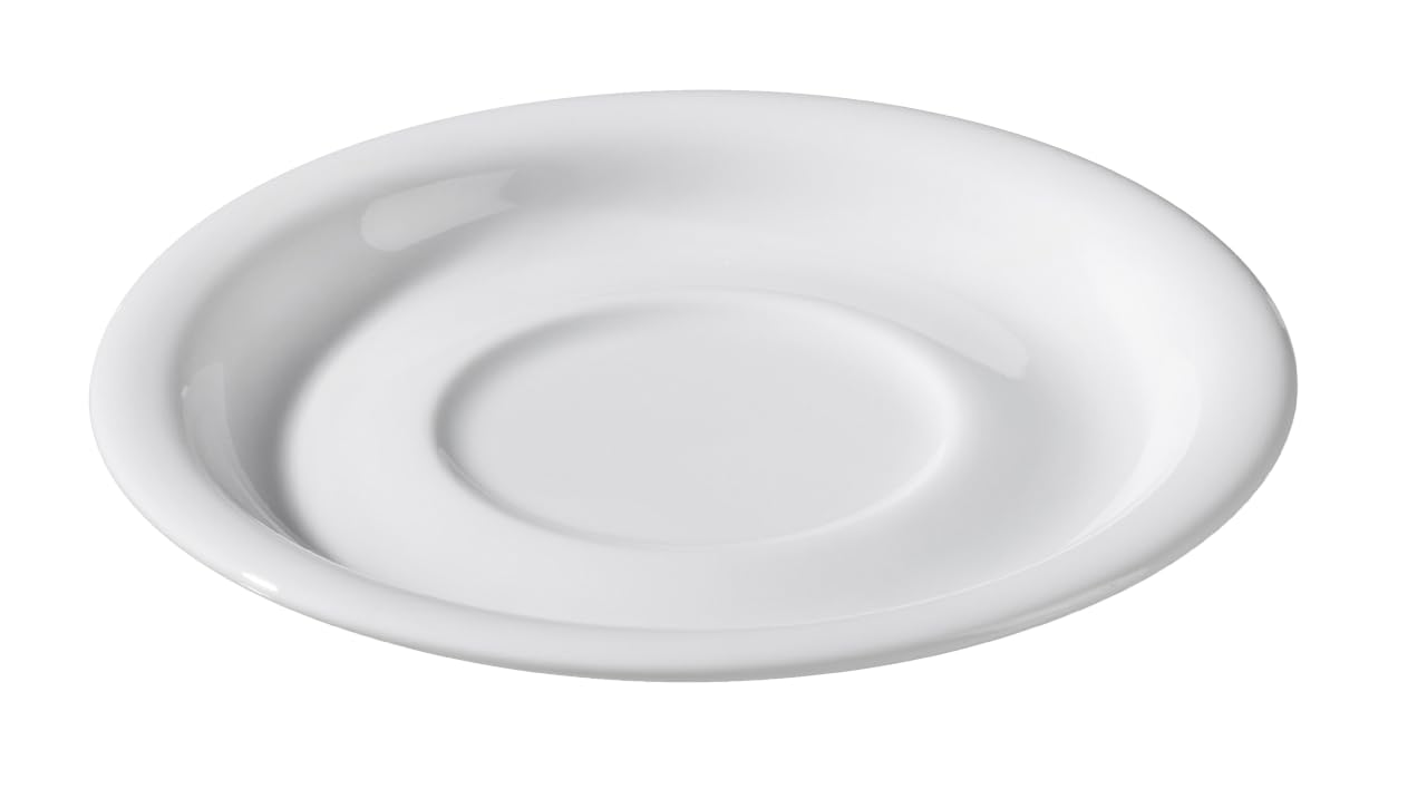 METRO Professional Plato para taza de café Caterer, Porcelana​​, Ø 15.7 cm, 6 unidades