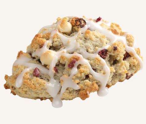 Sticky Fingers Scone Mix (Pack of 2) 15 Ounce Bags - All Natural Scone Baking Mix (Raspberry White Chocolate)