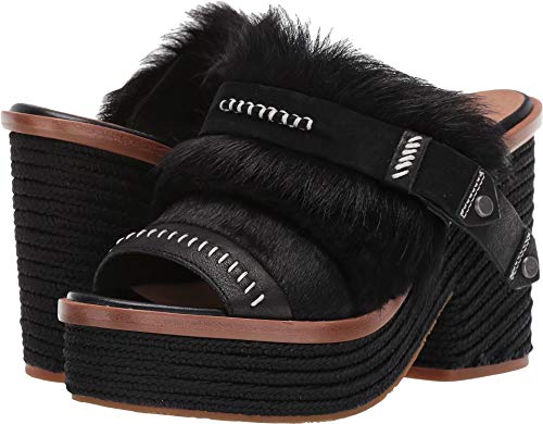 UGG Fluff Punk Heel Black 8