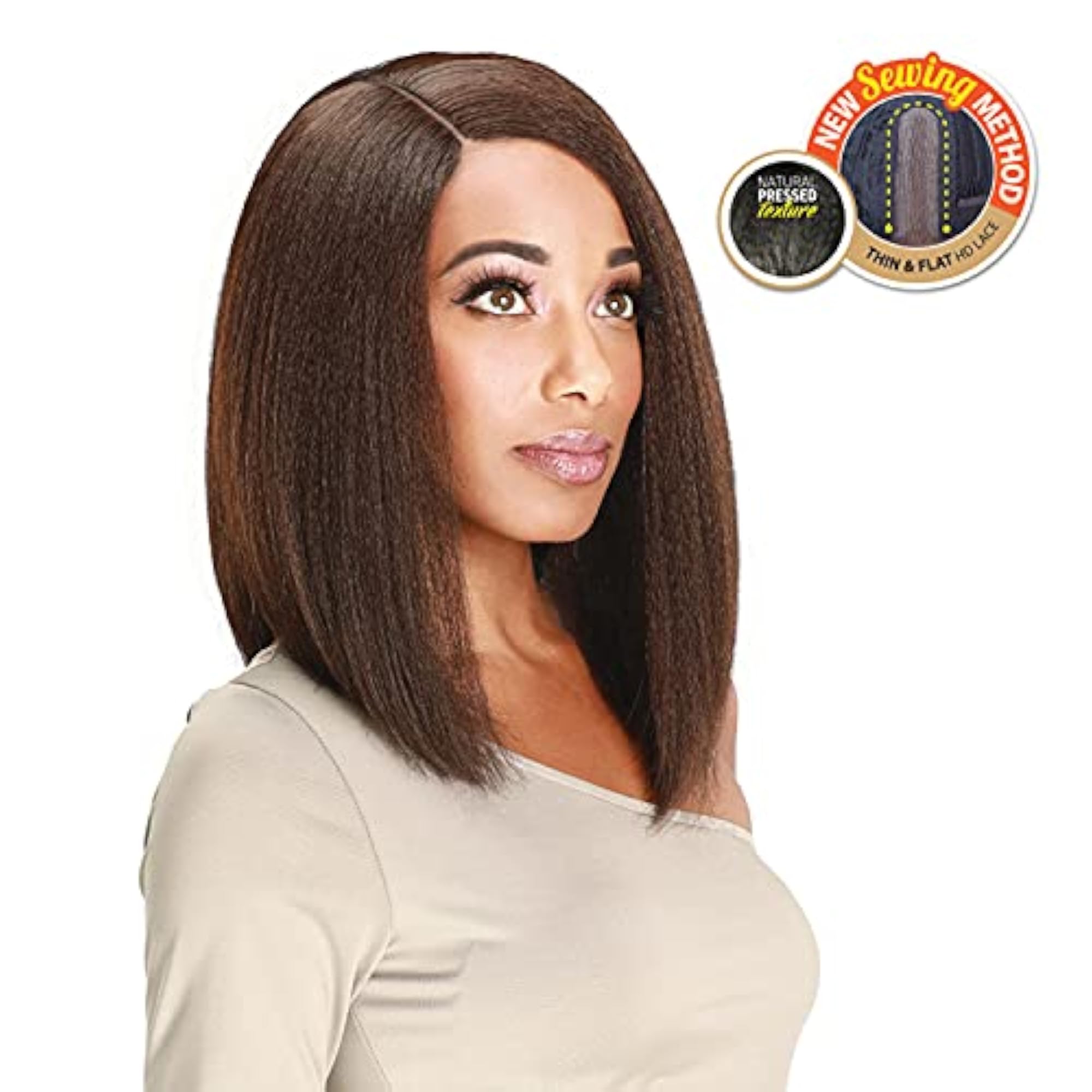 HD Lace Front Wig Thin Top Pre-Flattened NAT-FT LACE H Louis