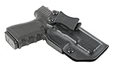 Relentless Tactical Stealth Mode Glock 17/22/31 Kydex Inside The Waistband Holster - Made in The USA - Custom Molded to Fit Glock 17, 22 & 31 - Black - Right Handed
