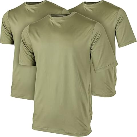 MISSION MADE Performance T-Shirts (3 Pack) Military Tagless Tees for Men AR 670-1 Compliant (Coyote Tan, XX-Large) Cover