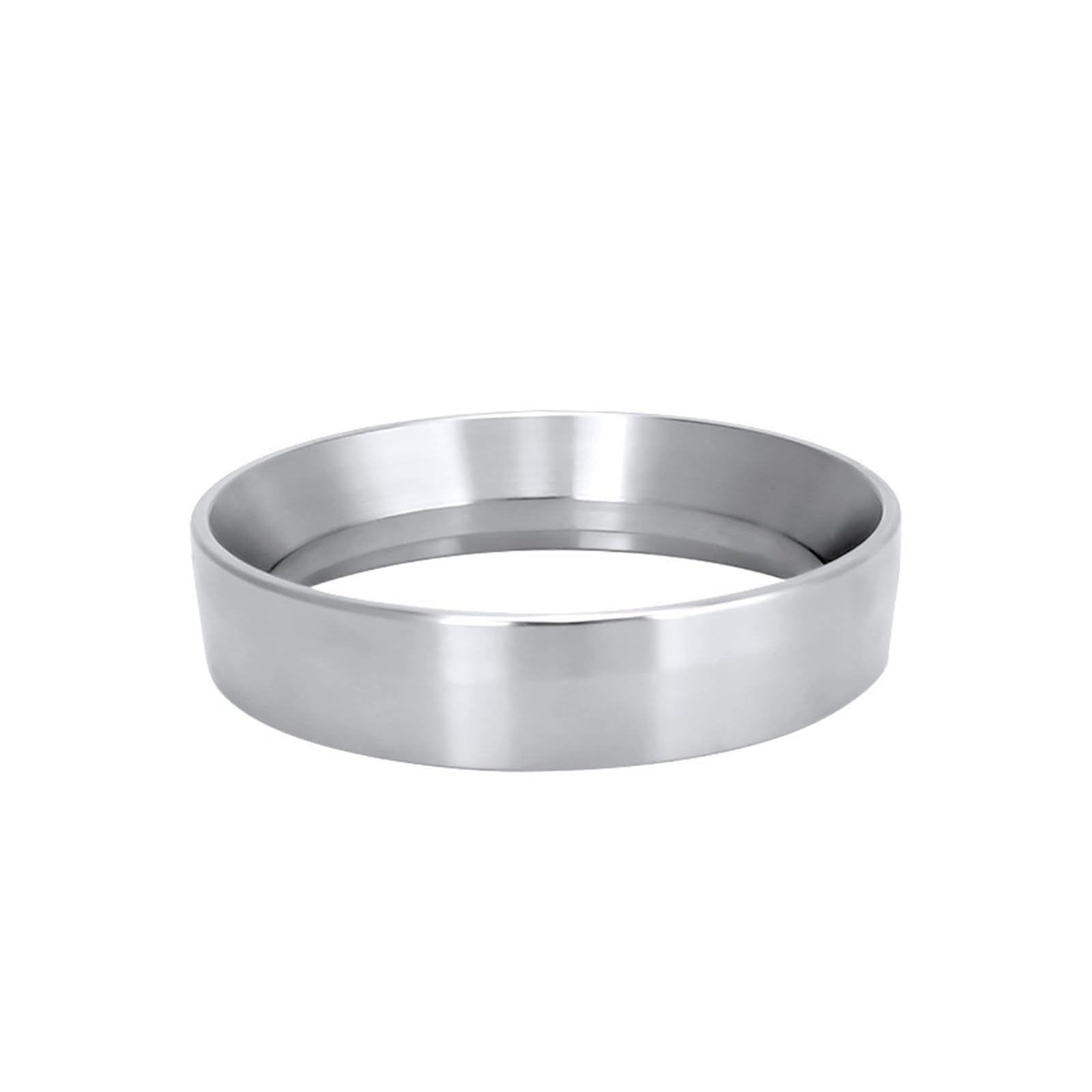 Anillo dosificador de café de acero inoxidable for 51mm 53mm 58mm anillo fuerte accesorios de Barista for el hogar(53MM)