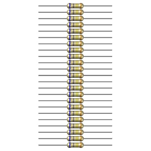 Image of 680k Ohm Resistor 1 /4W 5% Tolerance, Pack of 100 (680k Ohm)