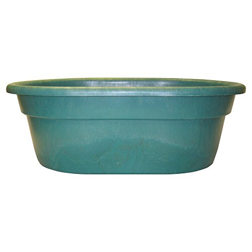 High Country Plastics 30 Gallon Aqua Stock Tank
