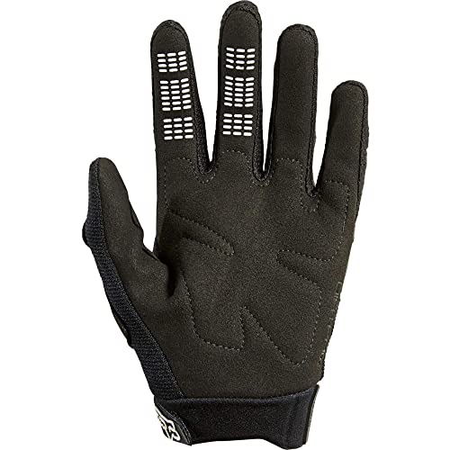 Fox Racing YTH DIRTPAW Glove, Black/White, Medium